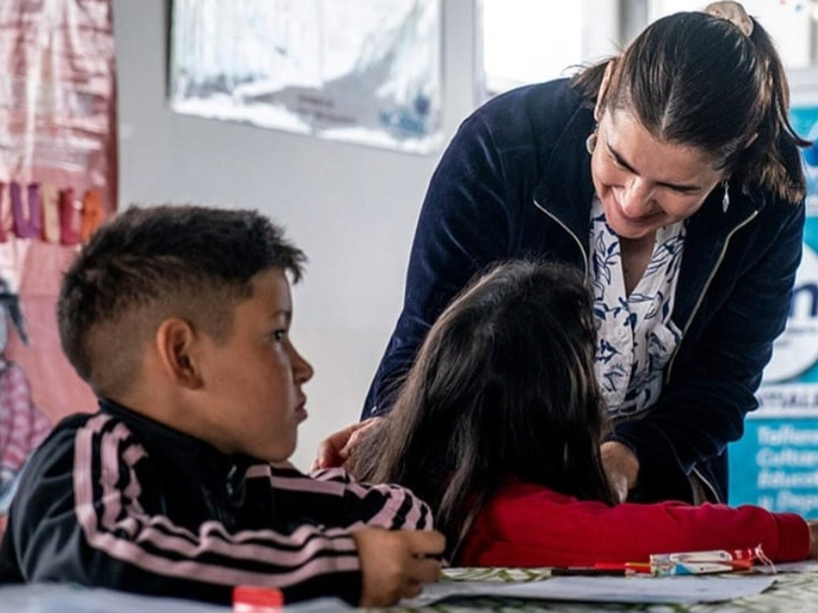 La intendente de Moreno, Mariel Fernández.