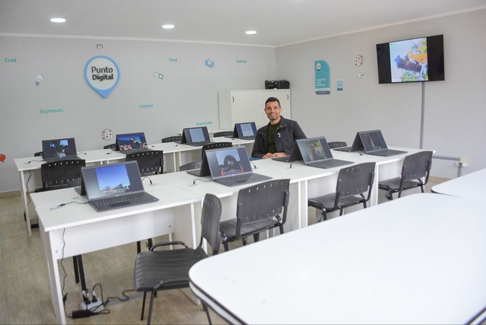 Desde la Municipalidad de General Rodríguez dejaron inaugurado una biblioteca y Punto Digital para la comunidad.