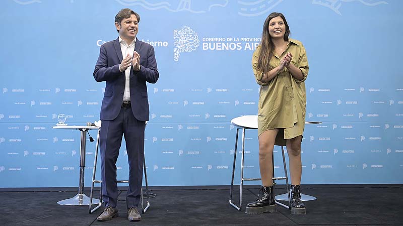 El gobernador Axel Kicillof encabezó, junto a la ministra de Ambiente, Daniela Vilar, el acto de presentación formal del programa “Mi provincia recicla”.