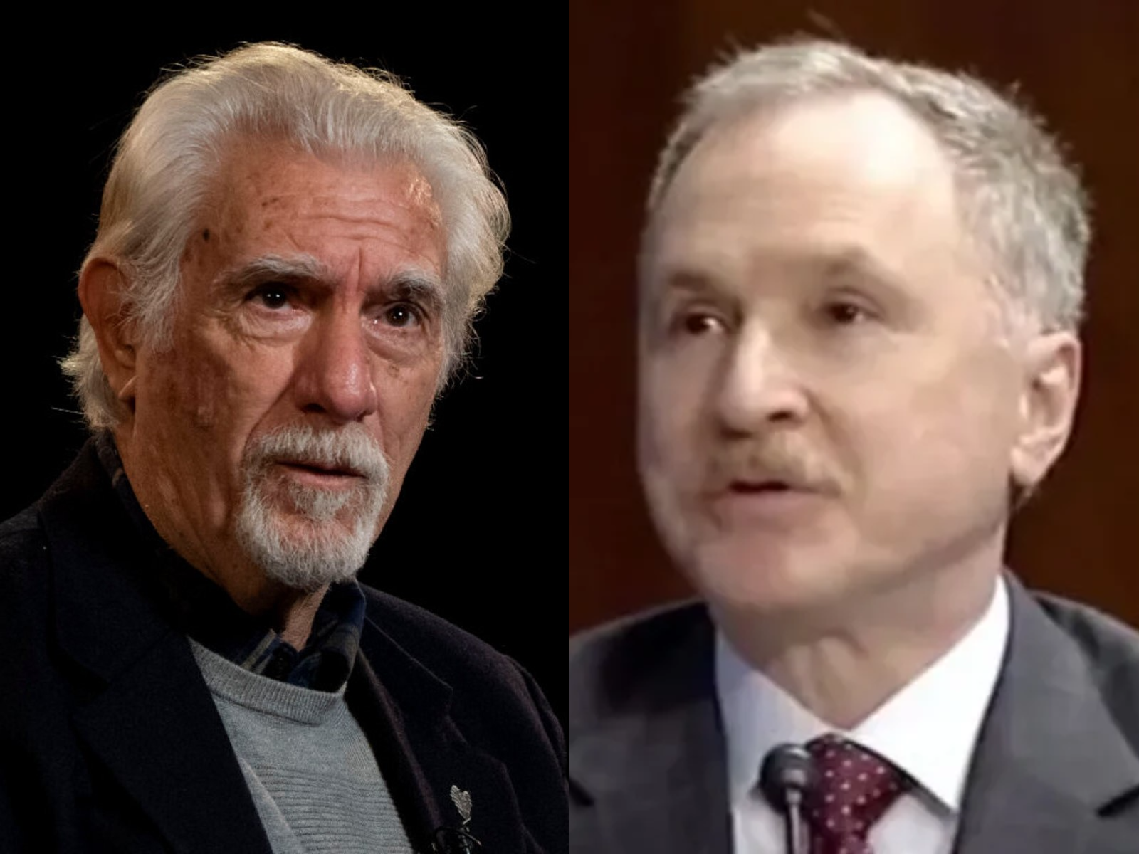 El ex diputado de la Unión Cívica Radical (UCR), Federico Storani, y el próximo embajador de Estados Unidos en Argentina, Peter Lamelas.