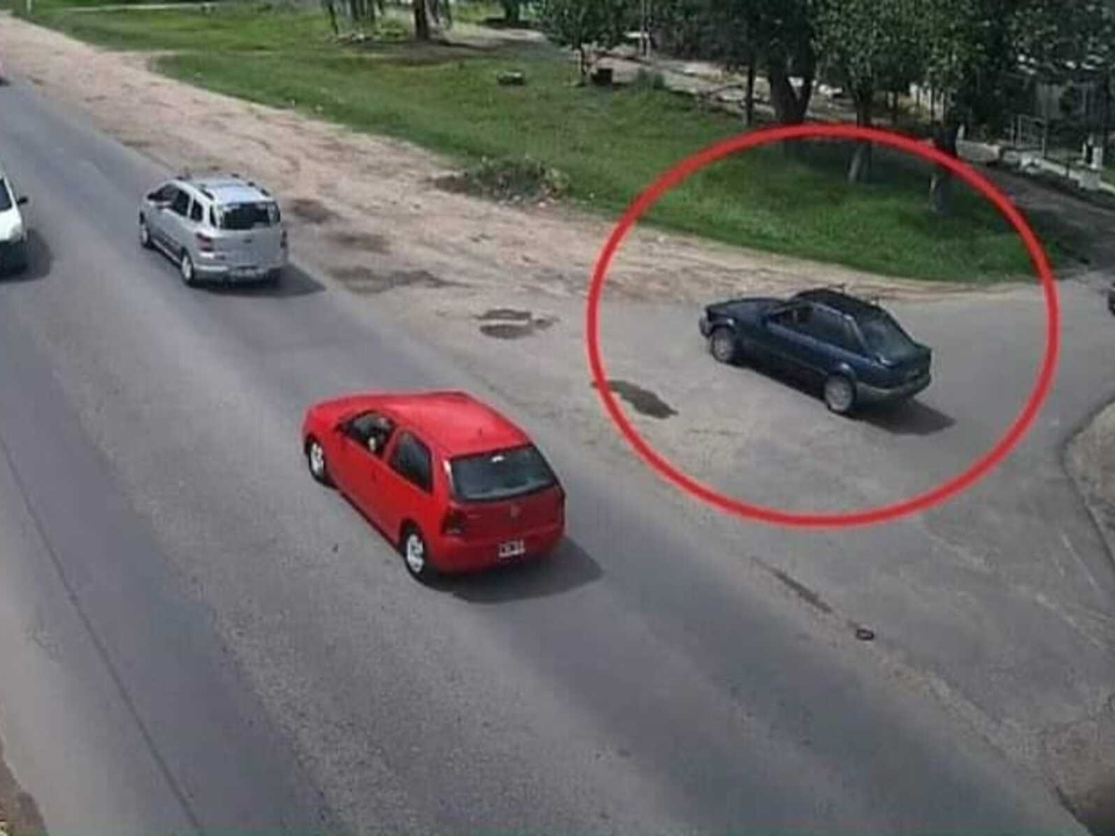 Imagen del vehículo robado.