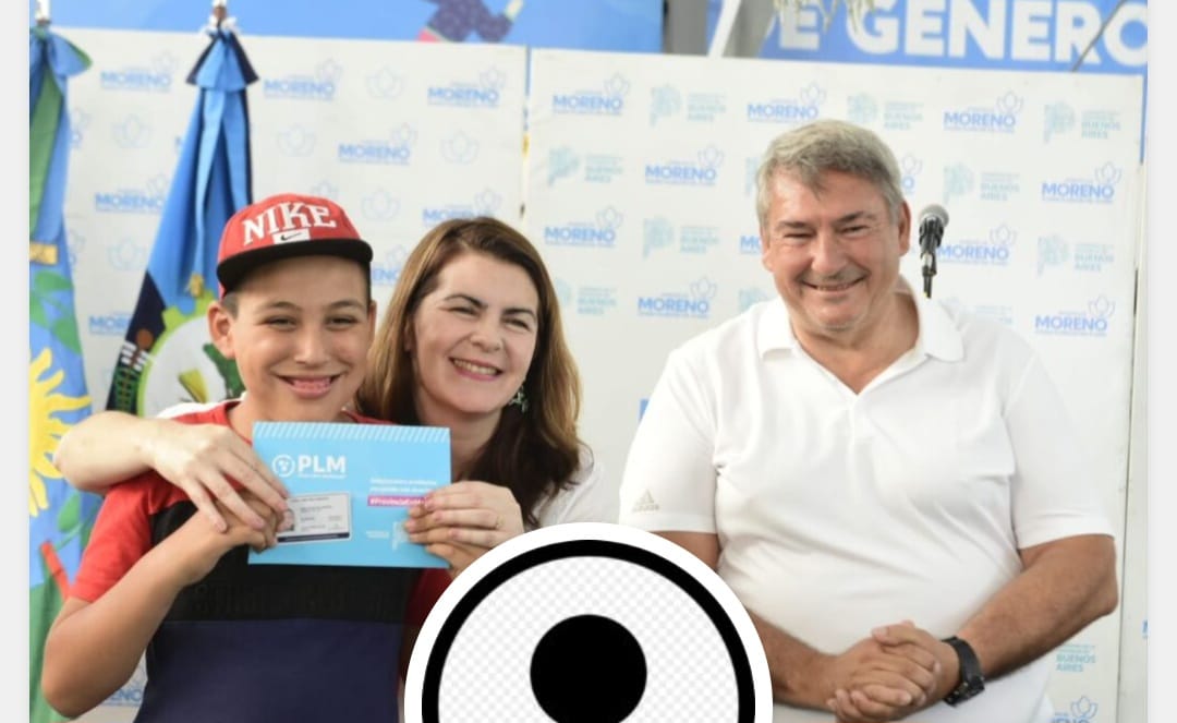 La intendente de Moreno, Mariel Fernández, y el ministro bonaerense de Transporte, Jorge D'Onofrio.