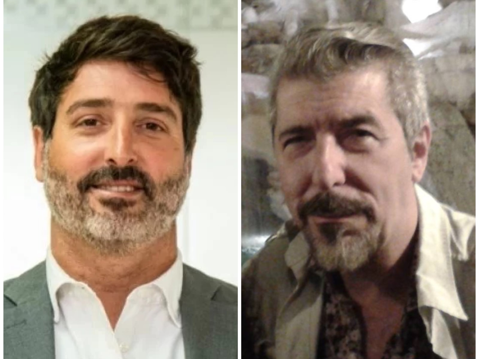 El ministro porteño Ignacio Miguel Baistrocchi y el empresario Fernando Mario Miscione.