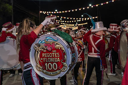 Festejos de los carnavales en Moreno.