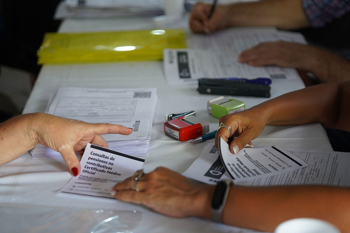 El operativo fue posible gracias a las políticas públicas que impulsa la Intendencia Menéndez en pos de favorecer y mejorar las condiciones de vida de las personas con discapacidad de Merlo.