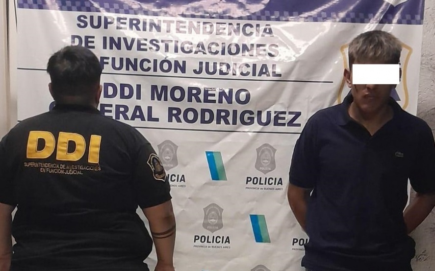 El apresado fue identificado por la policía como Ramiro Leonel Chávez, de 23 años.