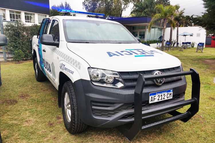 Coche policial de la provincia de Buenos Aires.