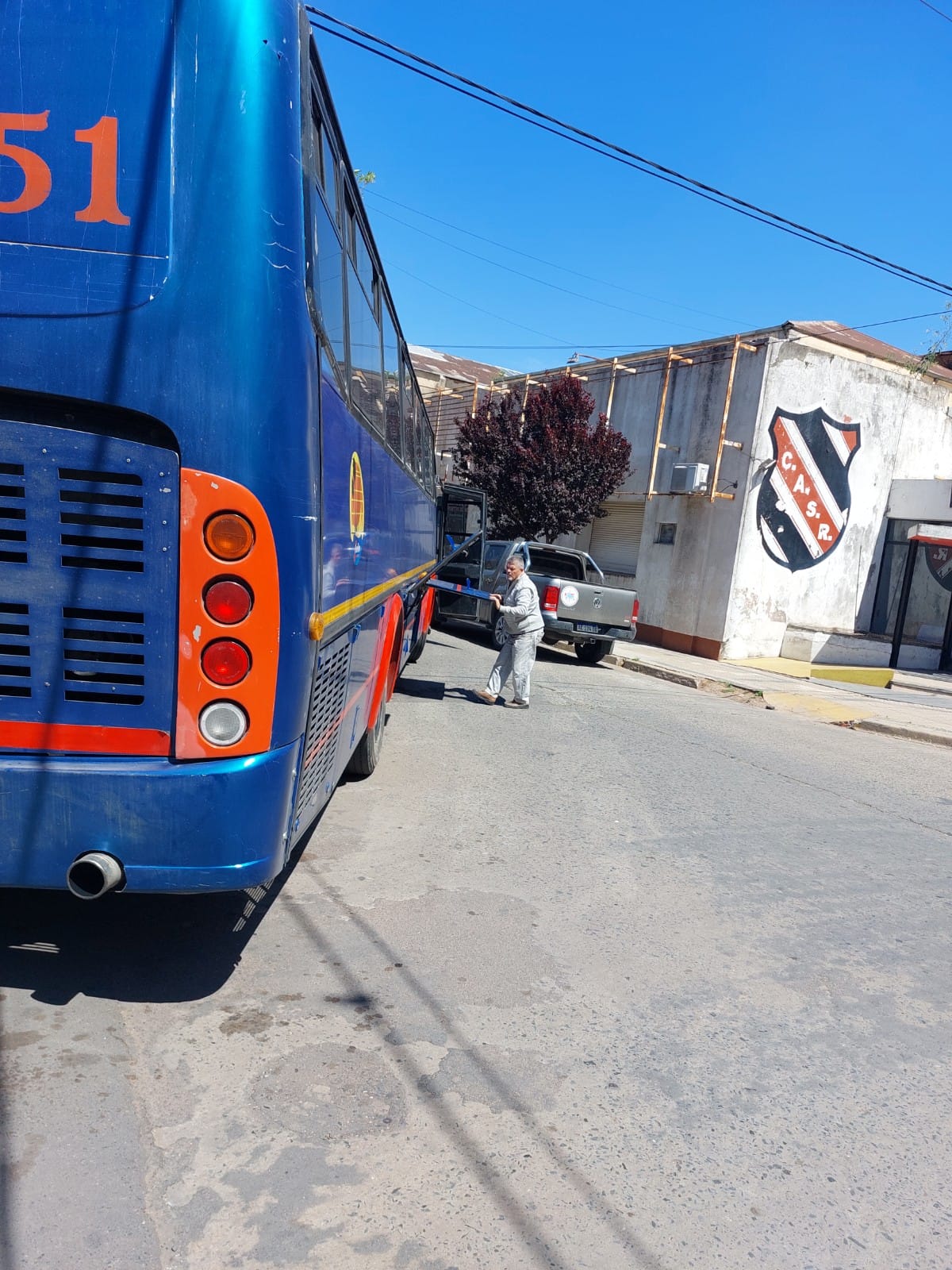 Incidente frente a Sportivo.