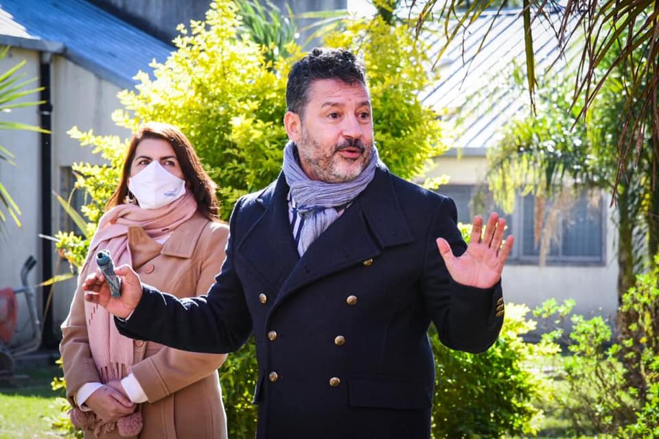 El presidente del BAPRO, Gustavo Adolfo Menéndez.