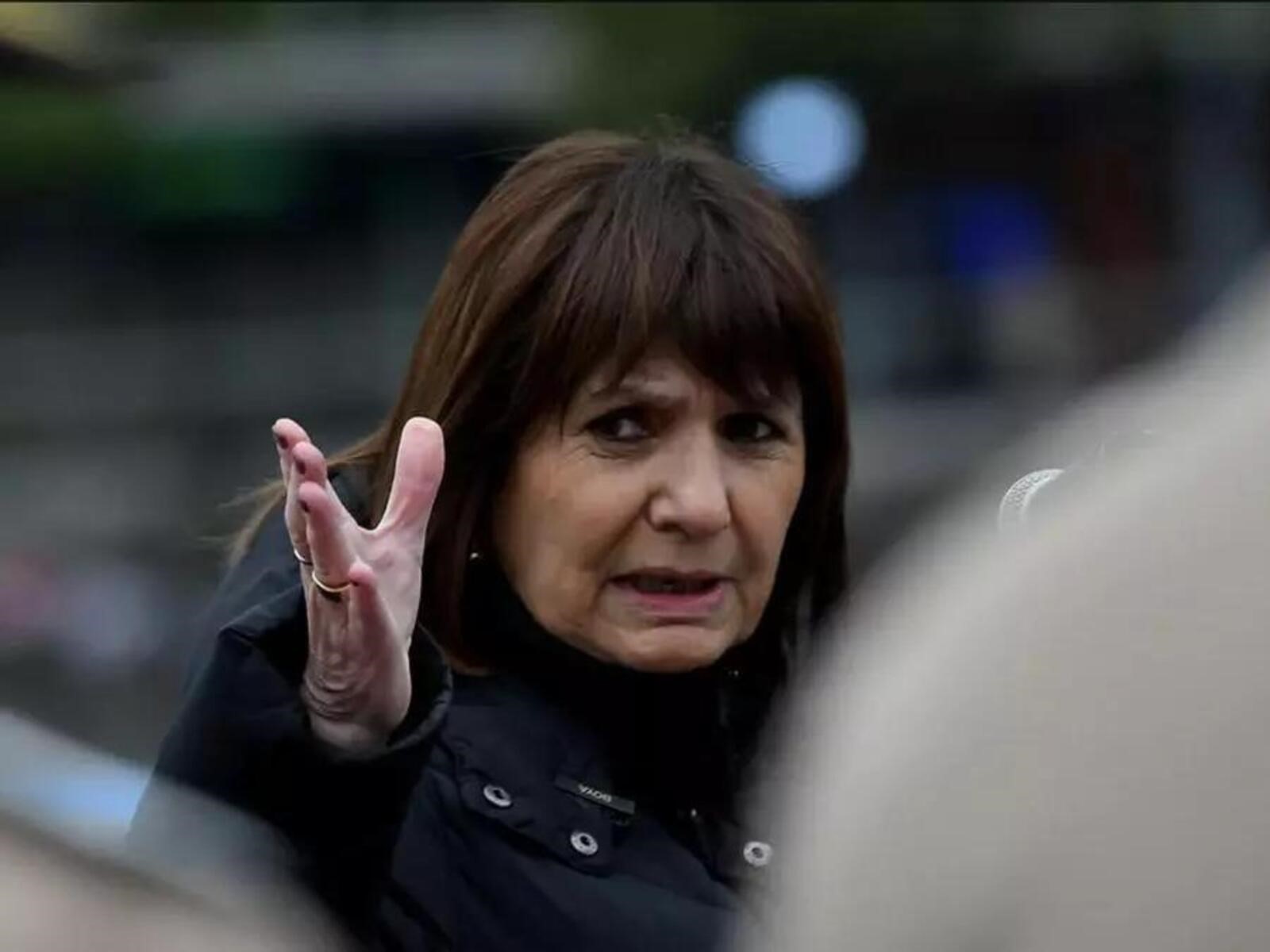 La actual ministra de Seguridad, Patricia Bullrich.