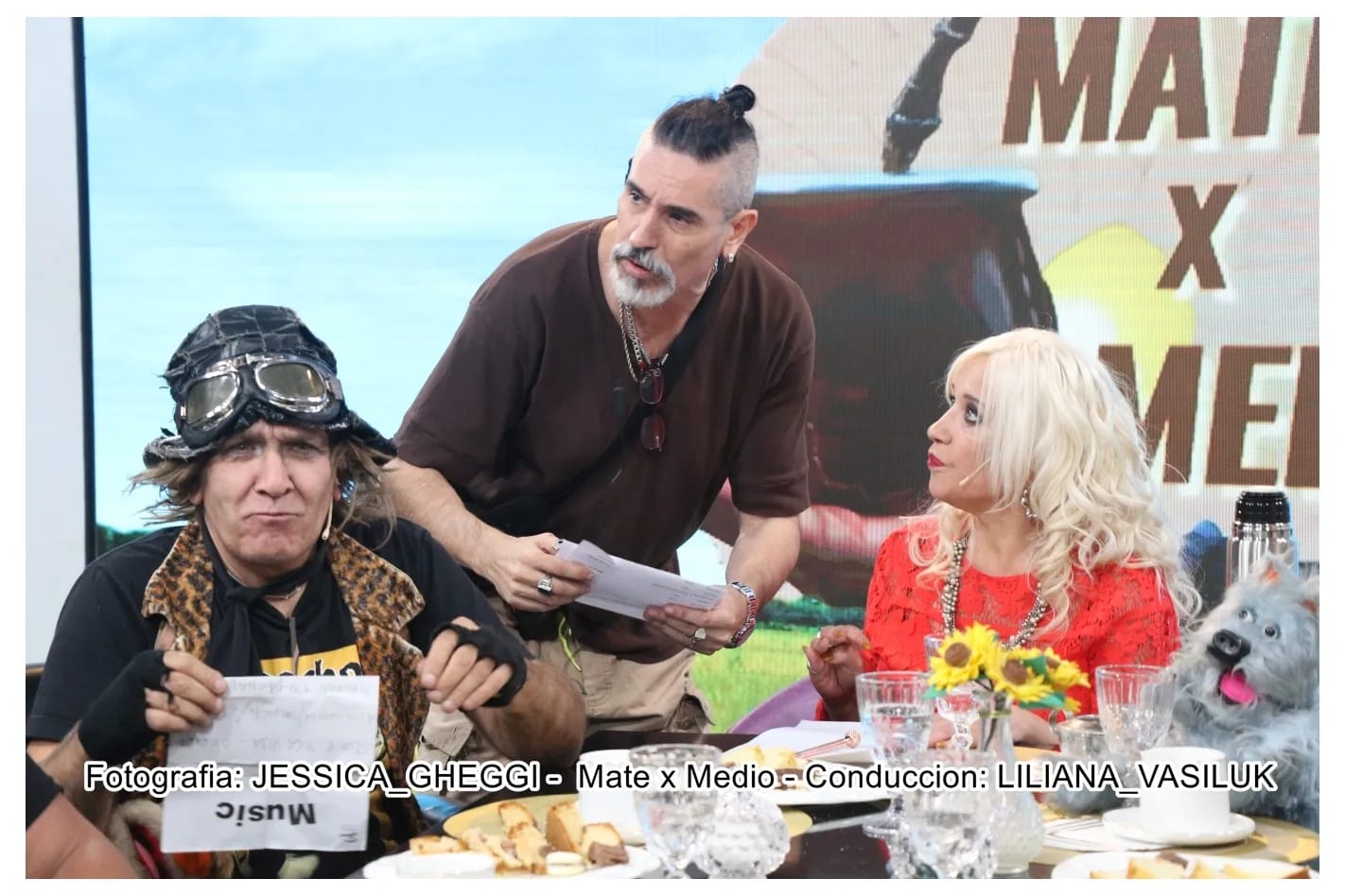 Imágenes del programa Mate x Medio.