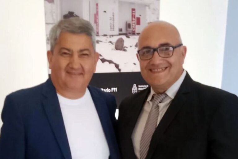 Ramón Vera junto a Rafael Velásquez.