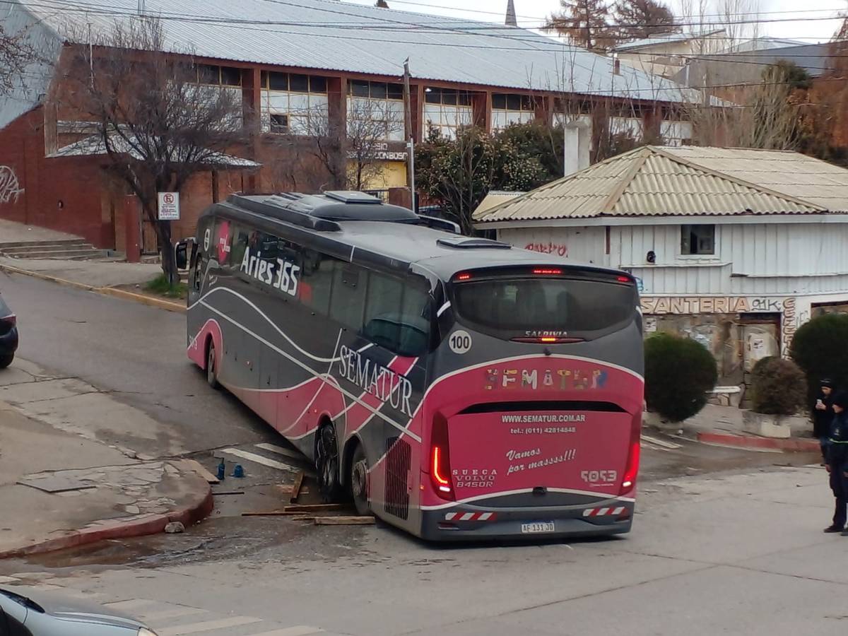 El hecho produjo demoras a los vehículos que transitaban por Moreno.