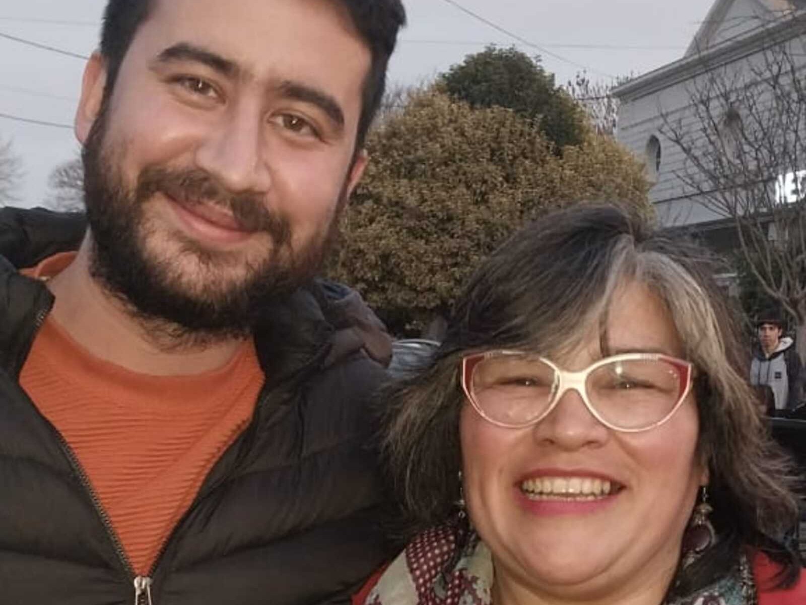 El secretario de Culto y Civilización, Nahuel Sotelo, y la concejal de La Libertad Avanza (LLA) en Monte, Daniela Benítez.