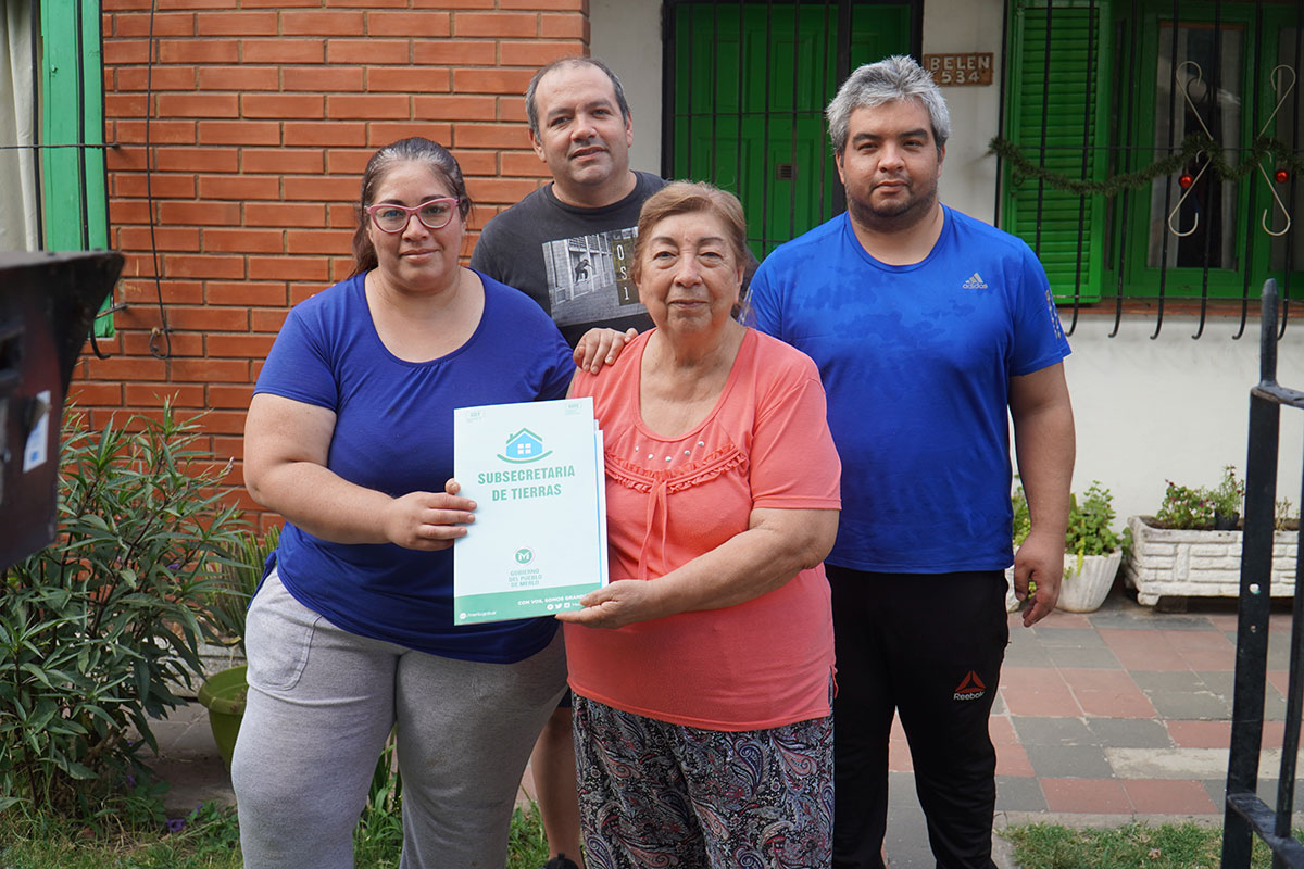 Se llevó adelante de forma domiciliaria en Parque San Martín, Barrio Matera y Barrio Belgrano.