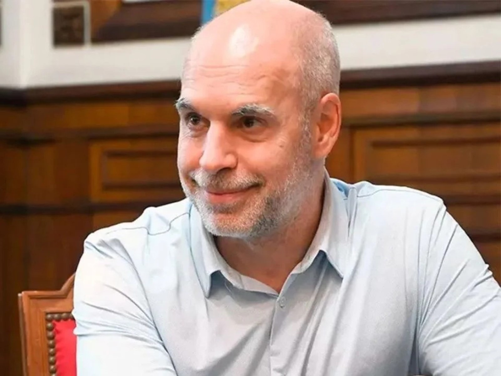 El precandidato a legislador porteño y ex alcalde de la Ciudad Autónoma de Buenos Aires (CABA), Horacio Rodríguez Larreta.