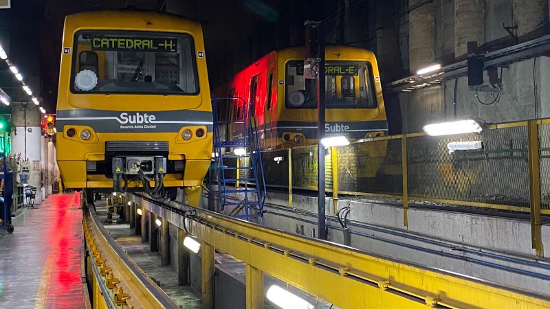 La Línea D de subte concentra los mayores reclamos sindicales.
