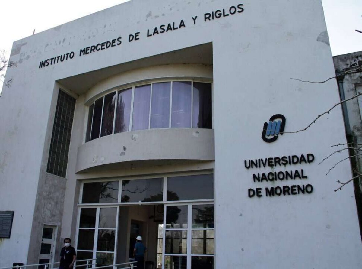 La Universidad Nacional de Moreno.