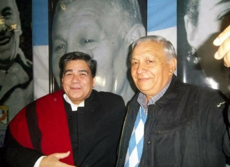 Mario Ishii junto a Juan Carlos Denuchi (padre de Walter Denuchi).
