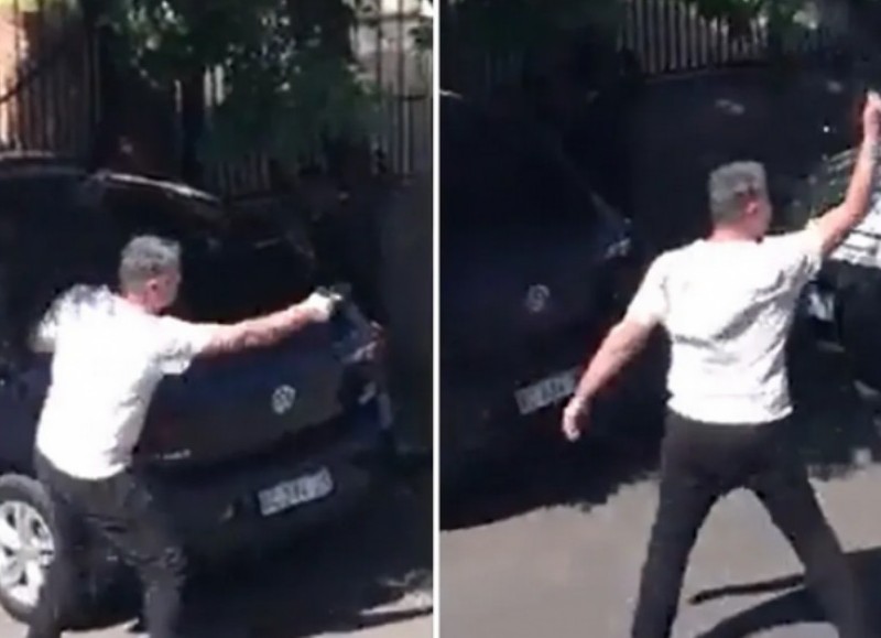 Un hombre en Ramos Mejía sacó un arma y comenzó a disparar en plena calle mientras discutía con el ex novio de su pareja. 