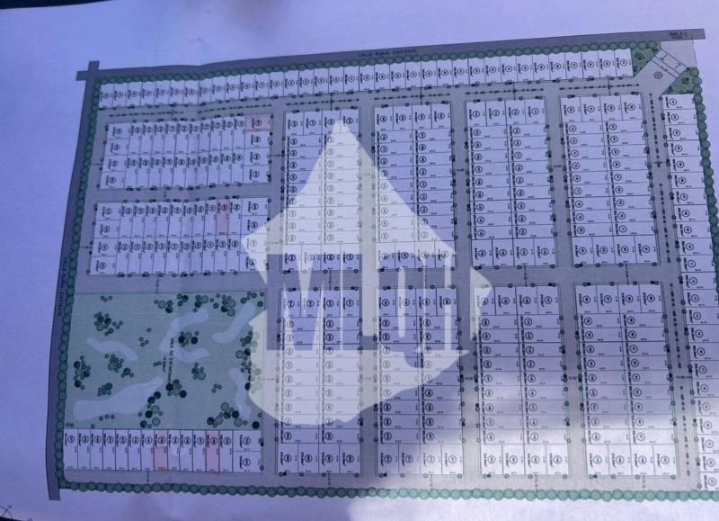 Mapa del barrio privado Portezuelo, del Municipio de General Rodríguez. (Foto: Moreno es lo que hay)