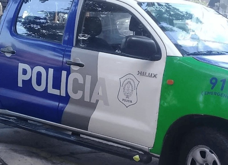 Patrullero de la Policía de la provincia de Buenos Aires.