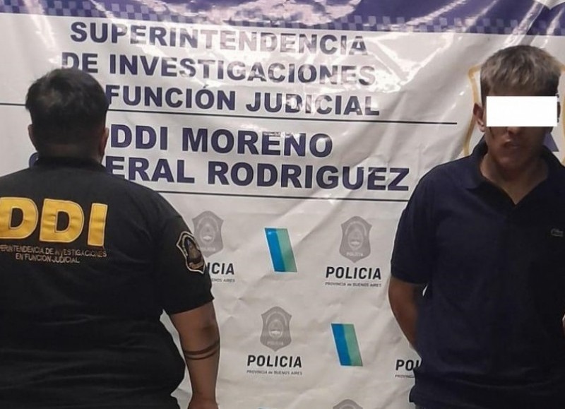 El apresado fue identificado por la policía como Ramiro Leonel Chávez, de 23 años.