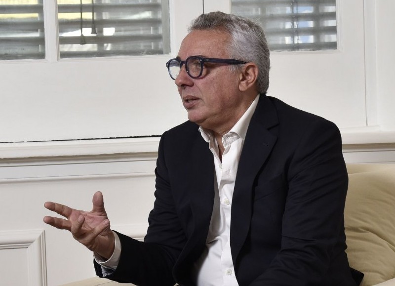 El intendente de Tigre y candidato a senador bonaerense por la Primera Sección Electoral desde Somos Buenos Aires, Julio Zamora.