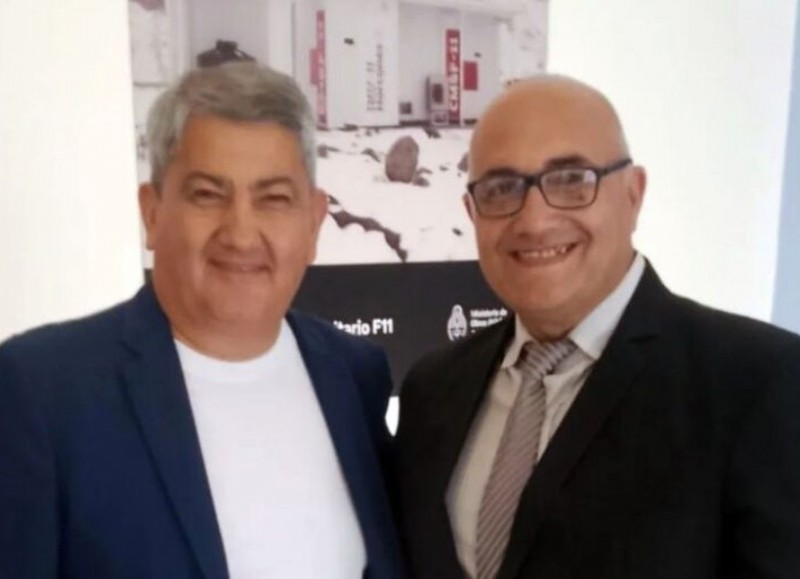 Ramón Vera junto a Rafael Velásquez.