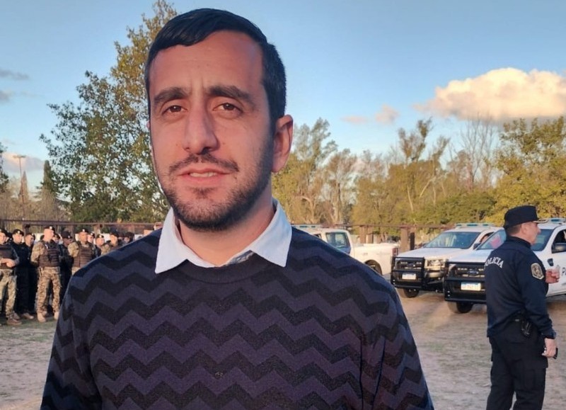 Juan Manuel Ciucio Flores, secretario de Seguridad municipal saliente.