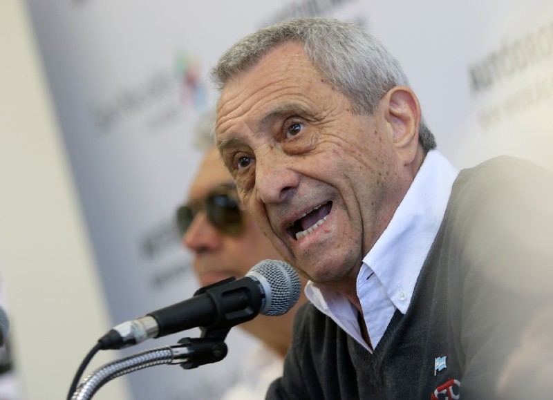 Hugo Mazzacane formó parte de la presentación pública del acuerdo con N.A.