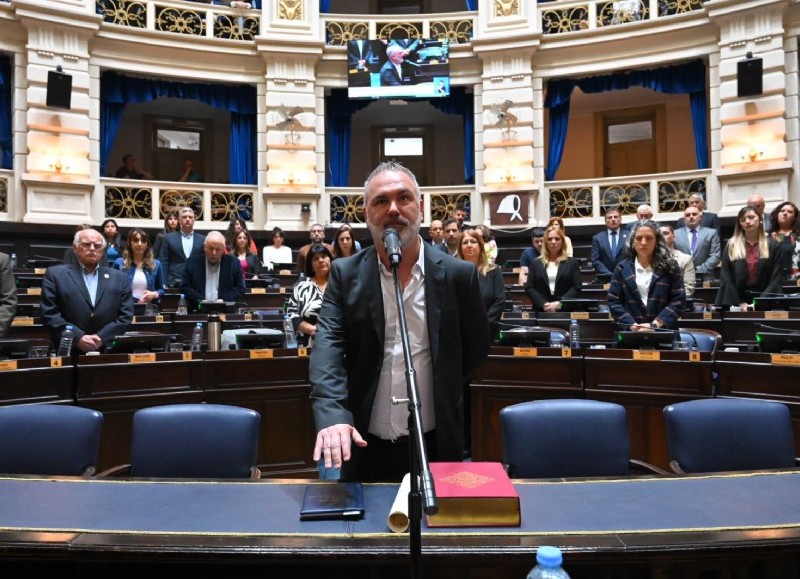 El diputado bonaerense de La Libertad Avanza (LLA), Sebastián Pascual.