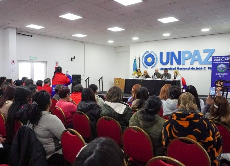 Inicio del segundo grupo de la Escuela Municipal de Promotores y Agentes Multiplicadores de la Salud en la UNPaz.