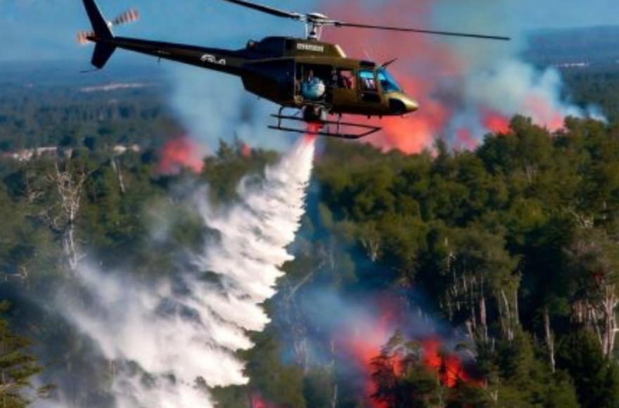 Weretilneck impulsa un alquiler de helicóptero por casi 7 millones de dólares y estalla la crítica en Río Negro