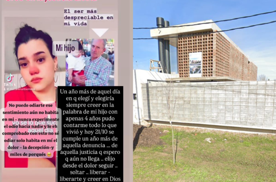 Denuncia de la presunta víctima y el domicilio del hecho denunciado quien pertenece a Héctor Nieves, ubicado en Gonnet.