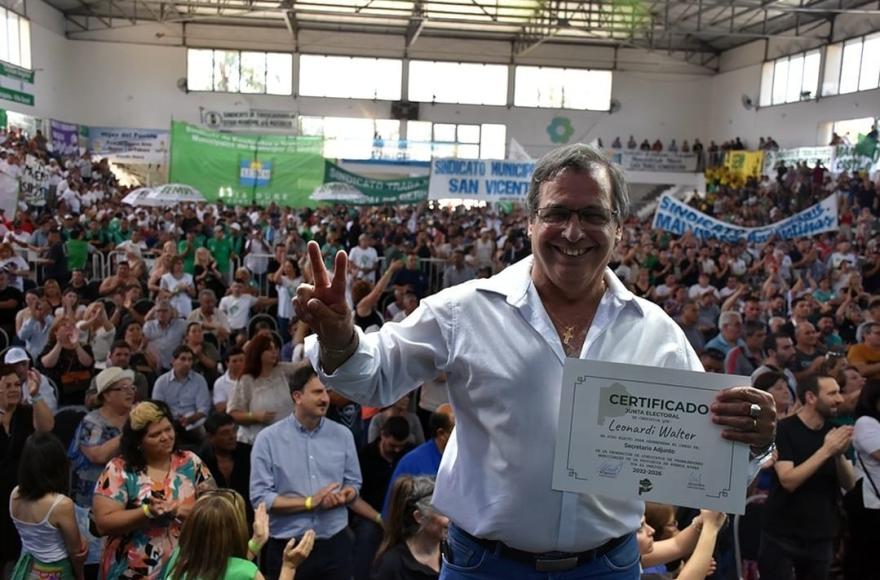 Walter Leonardi, secretario general federación 