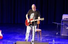 Se realizó en el Teatro de Merlo una clínica musical con Gaspar Benegas