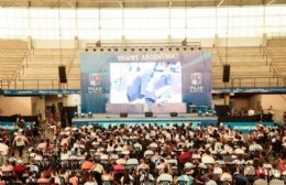 Pilar: en el Microestadio se pudo observar el partido de la Selección Argentina