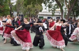 Se realizó un Patio Folklórico en Merlo