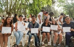 Pilar: finalizaron los cursos de empleo joven