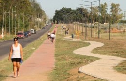 San Miguel: cientos de vecinos disfrutan del corredor aeróbico
