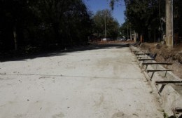 San Miguel: avanzan las obras en la zona de Pardo