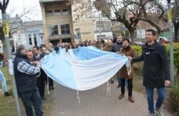 General Rodríguez: los vecinos festejaron el Día de la Bandera