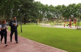 Se abrió la Plaza San Martín de Mattaldi en San Miguel