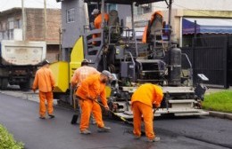 Merlo: realizan trabajos en la calle El Pericón