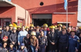 En Merlo festejaron el Día del Bombero