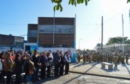 José C. Paz: se realizó el acto de inauguración del monumento del héroe José Carlos Granado