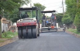 José C. Paz: avanzan los trabajos en la calle Centenario