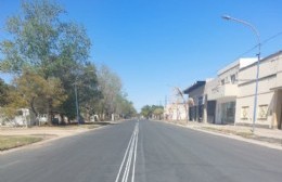 Comenzó la demarcación de avenida San Martín