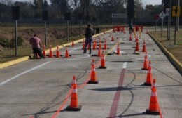 Se inauguró la nueva pista para examen práctico de manejo